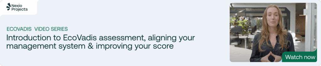 Watch our EcoVadis video series